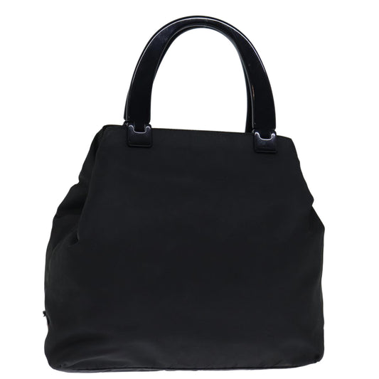 PRADA Hand Bag Nylon Black  yk12036