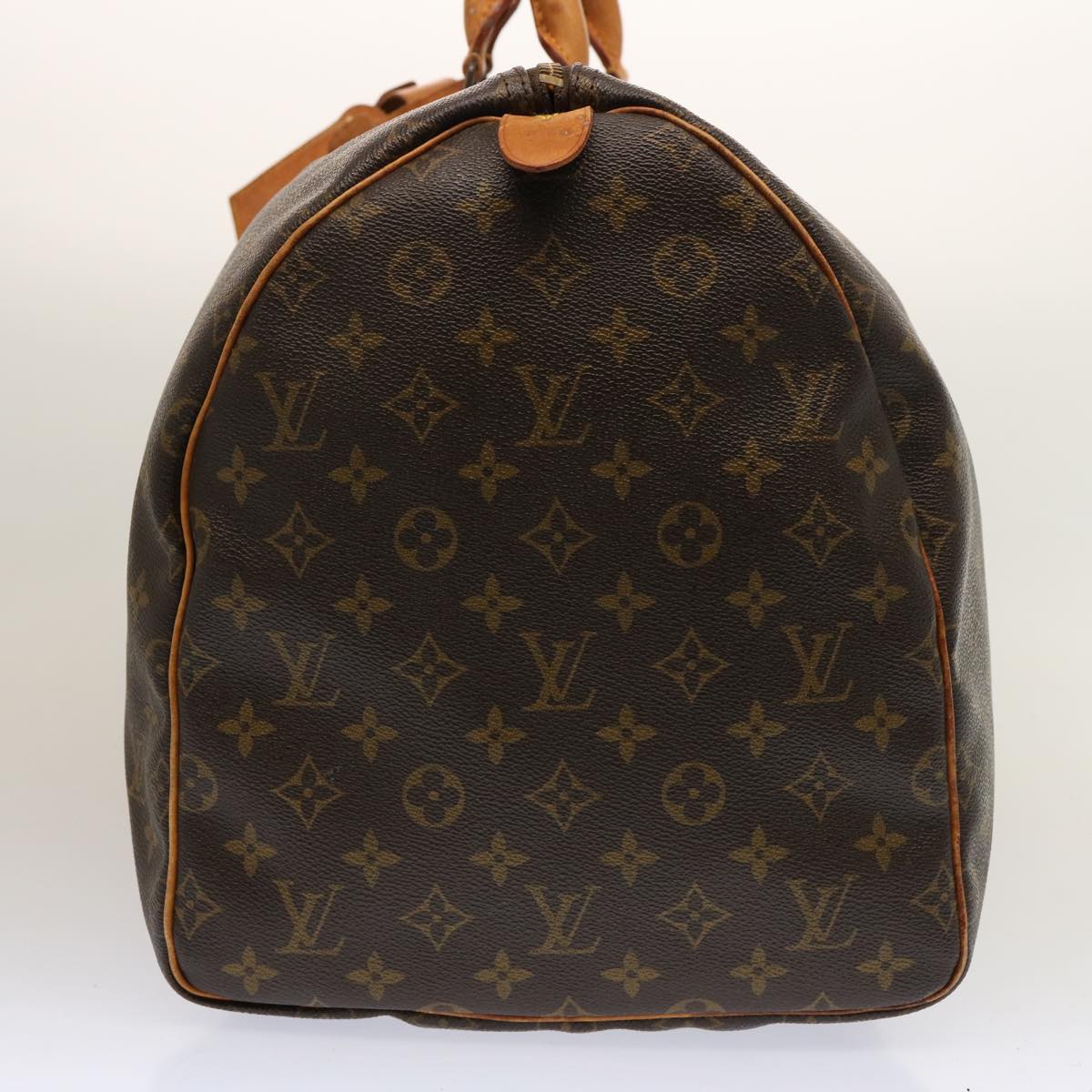 LOUIS VUITTON Monogram Keepall 55 Boston Bag M41424 LV yk12272