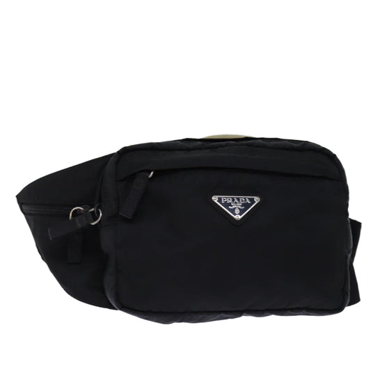 PRADA Body Bag Nylon Black  yk12348