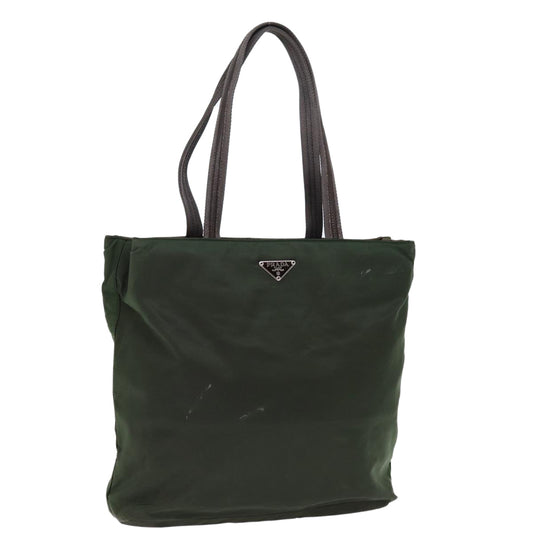 PRADA Tote Bag Nylon Khaki  yk12400