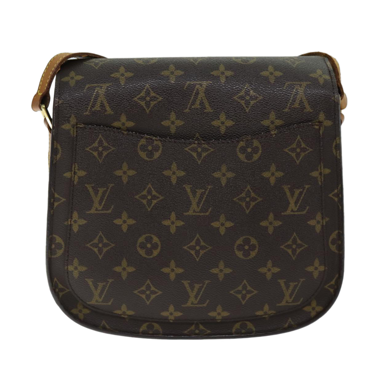 LOUIS VUITTON Monogram Saint Cloud GM Shoulder Bag M51242 LV yk12431