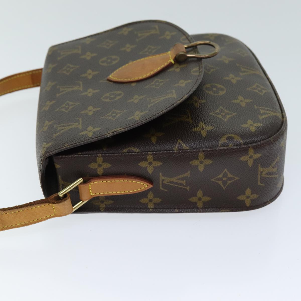 LOUIS VUITTON Monogram Saint Cloud GM Shoulder Bag M51242 LV yk12431