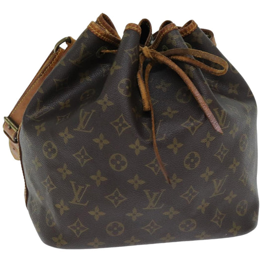 LOUIS VUITTON Monogram Petit Noe Shoulder Bag M42226 LV yk12448