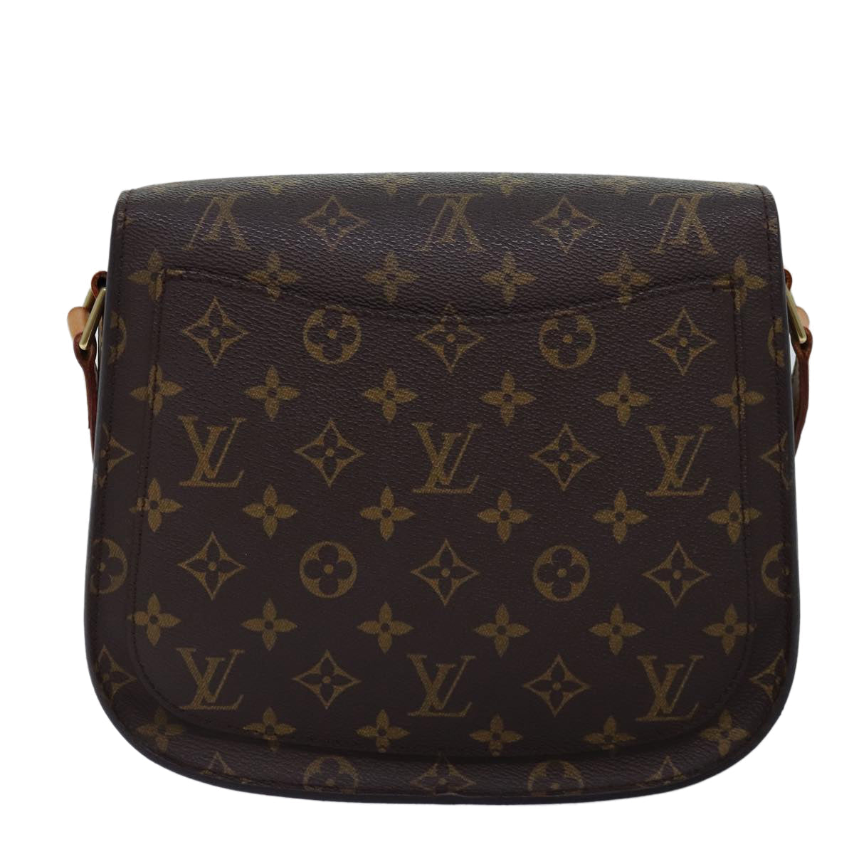 LOUIS VUITTON Monogram Saint Cloud GM Shoulder Bag M51242 LV yk12708