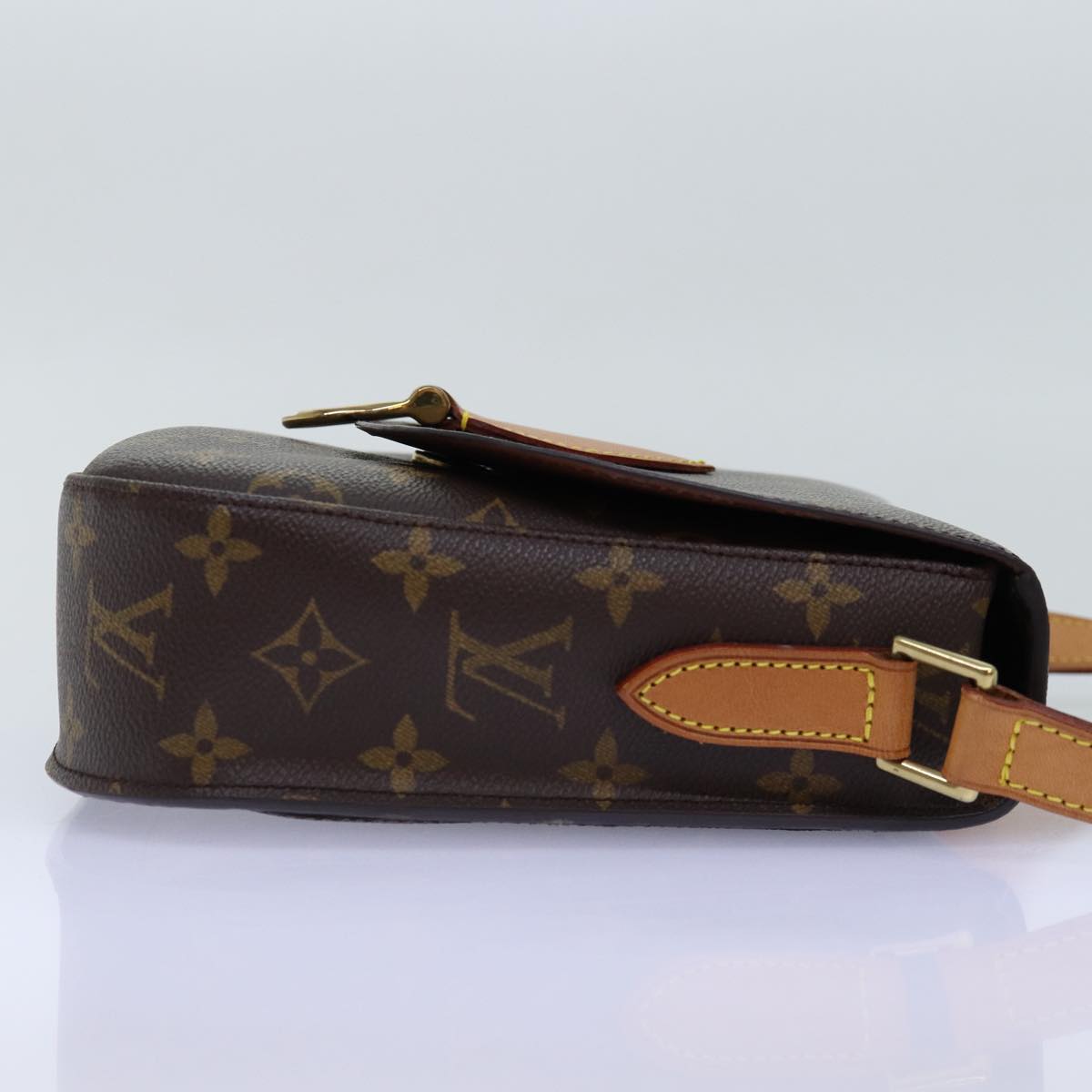 LOUIS VUITTON Monogram Saint Cloud GM Shoulder Bag M51242 LV yk12708