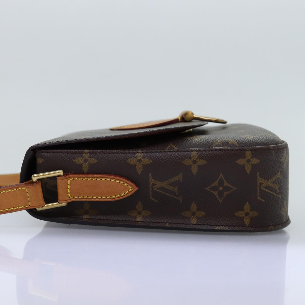 LOUIS VUITTON Monogram Saint Cloud GM Shoulder Bag M51242 LV yk12708