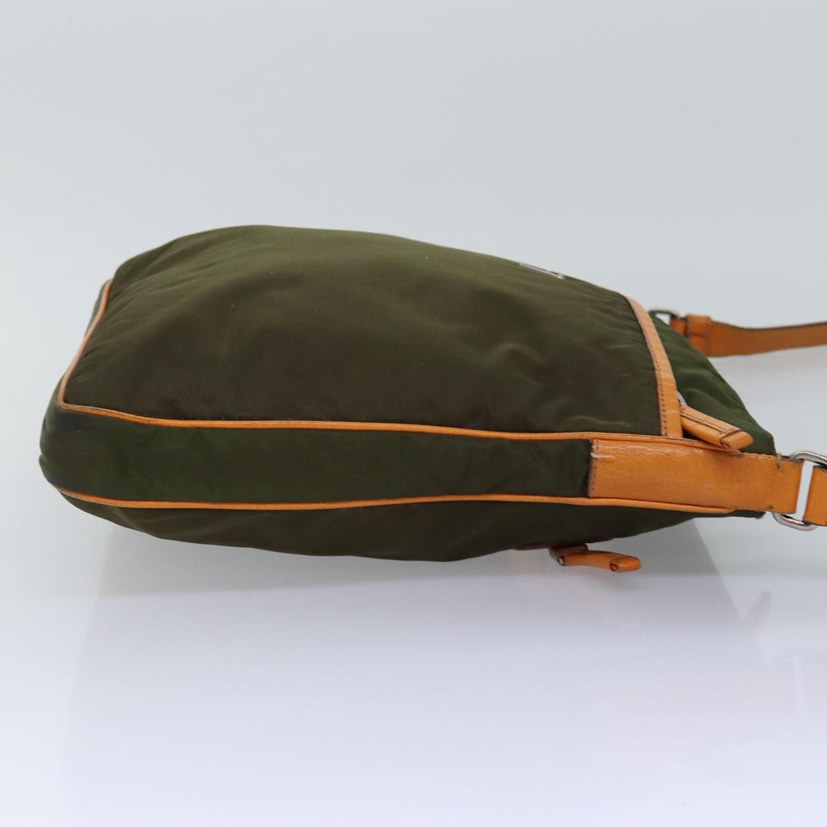 PRADA Shoulder Bag Nylon Khaki  yk12784