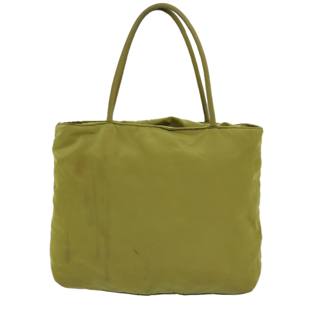 PRADA Hand Bag Nylon Green  yk12813