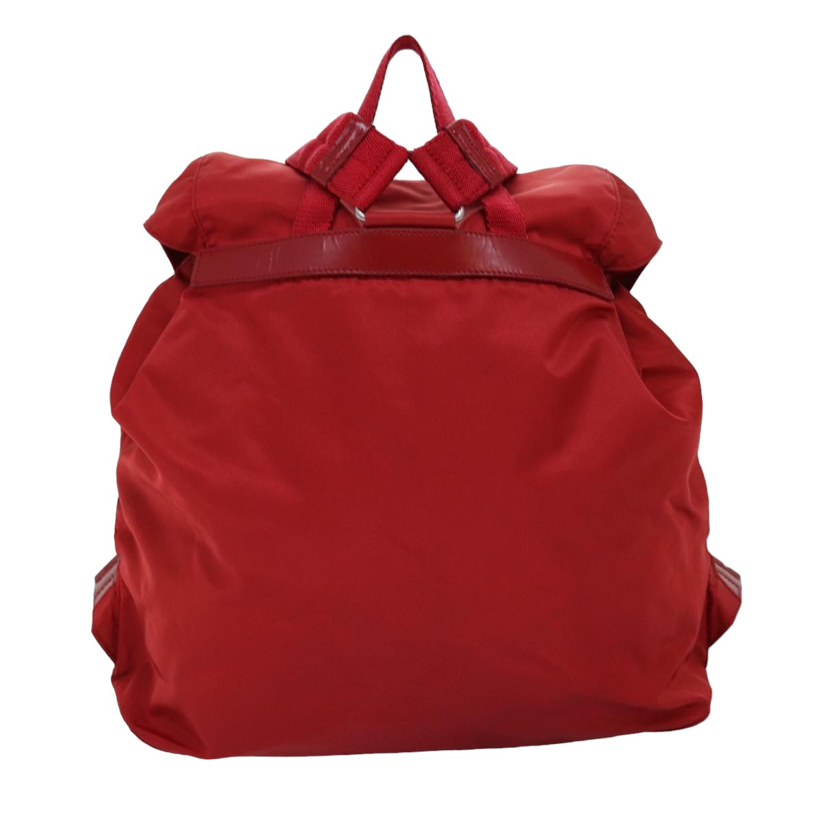 PRADA Backpack Nylon Red  yk12814