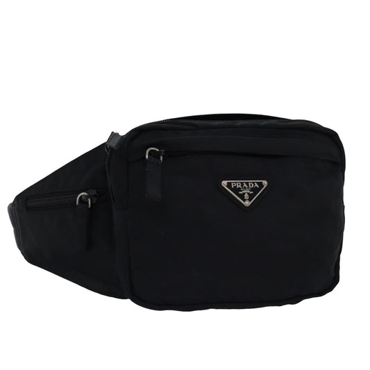 PRADA Body Bag Nylon Black  yk12832