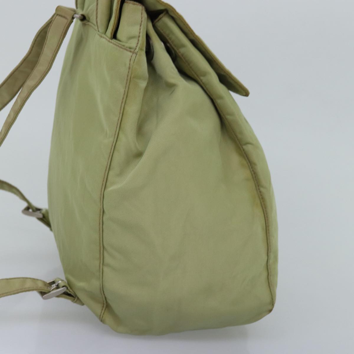 PRADA Backpack Nylon Beige  yk12997