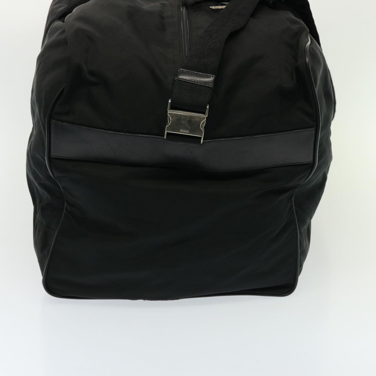 PRADA Boston Bag Nylon Black  yk13033