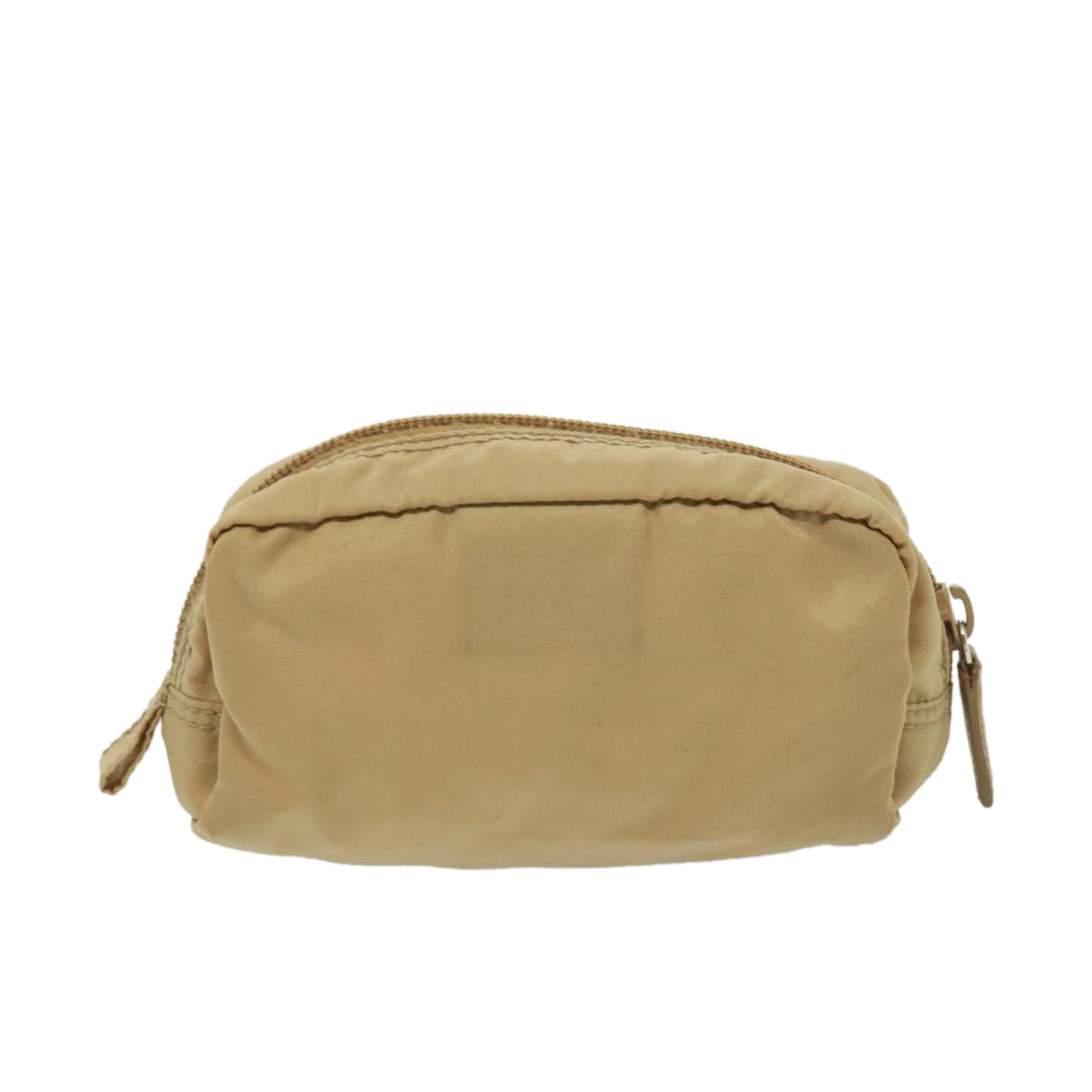 PRADA Pouch Nylon Beige  yk13063