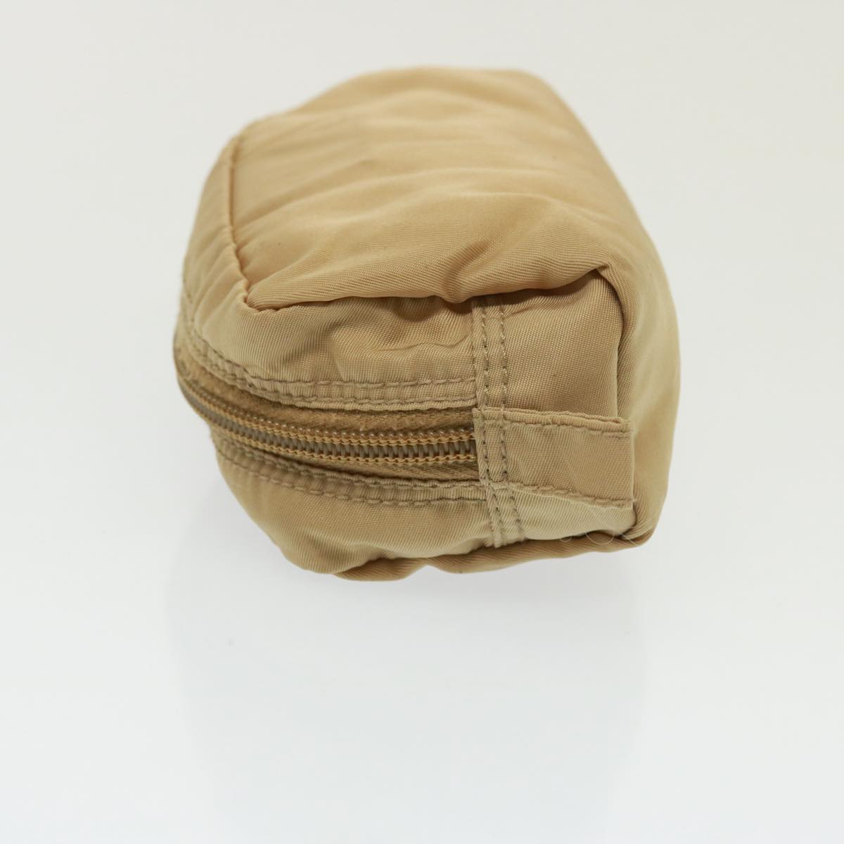 PRADA Pouch Nylon Beige  yk13063