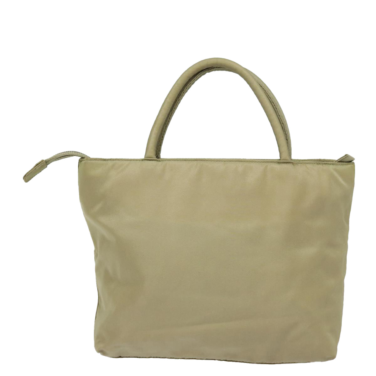 PRADA Hand Bag Nylon Beige  yk13122