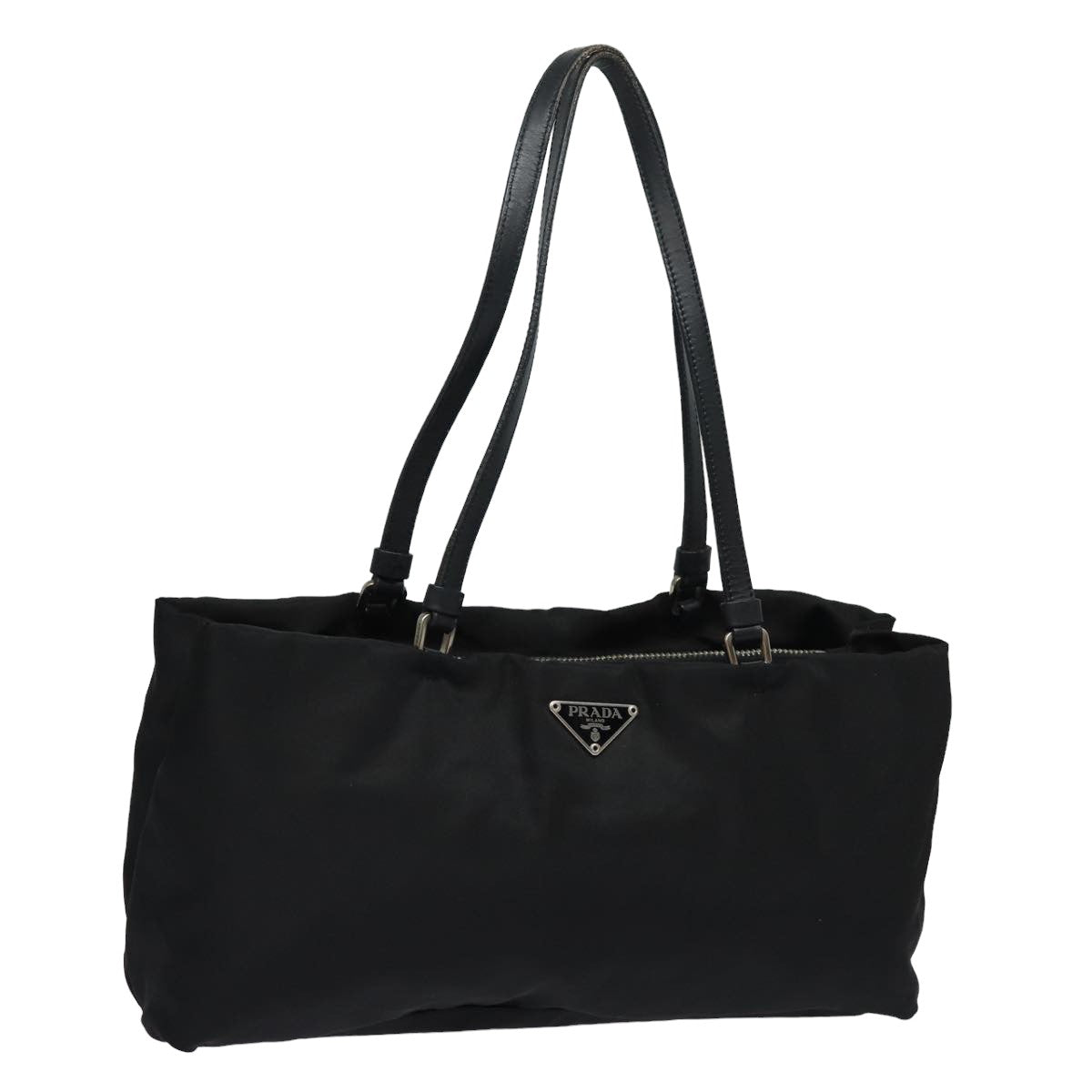 PRADA Shoulder Bag Nylon Black  yk13200