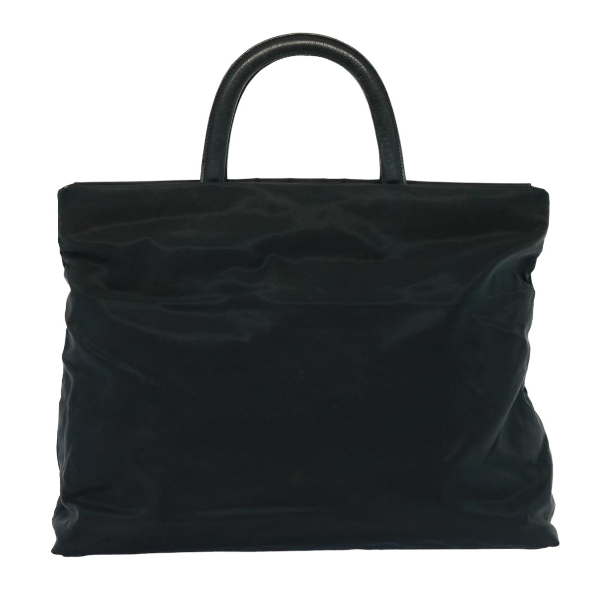 PRADA Hand Bag Nylon Navy  yk13223