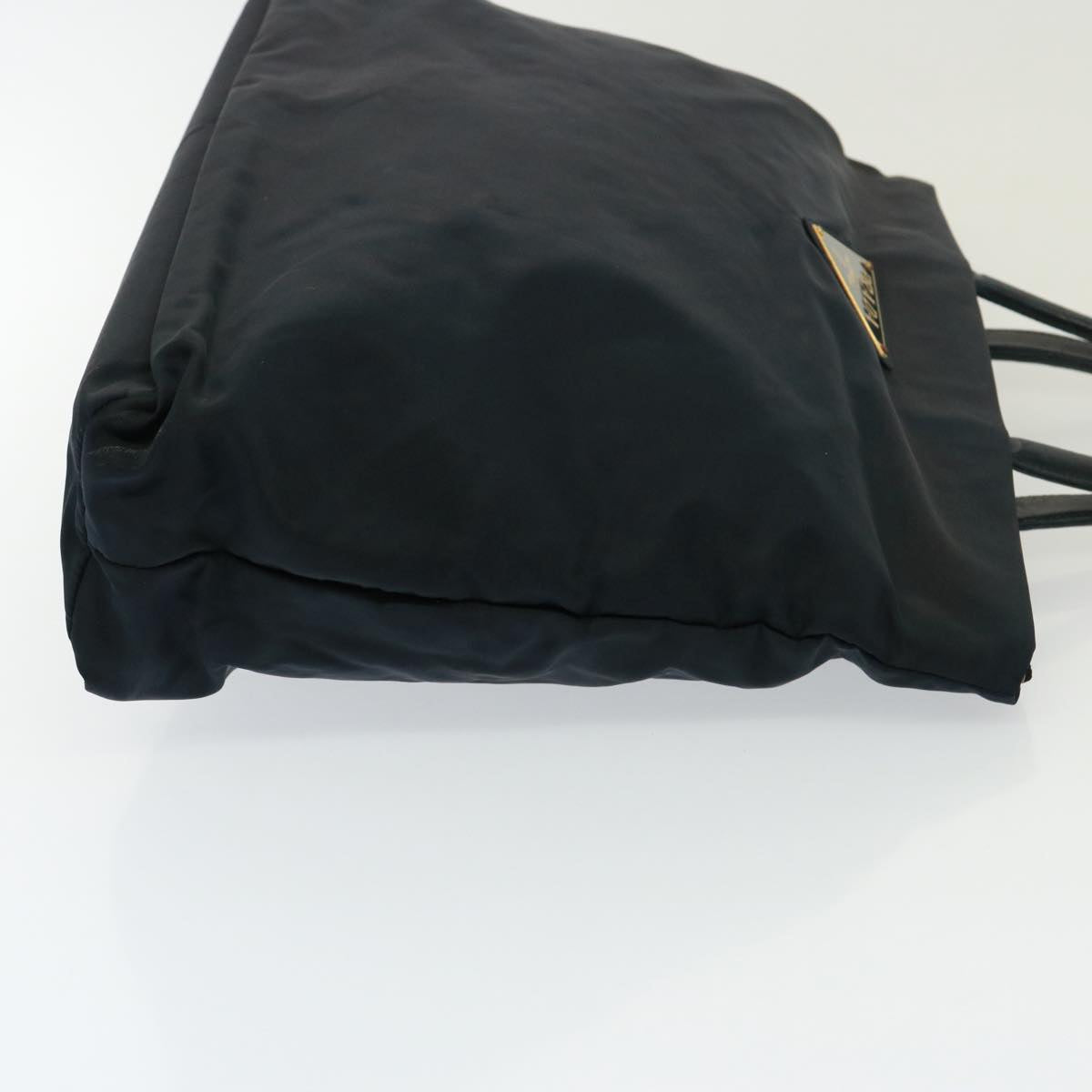 PRADA Hand Bag Nylon Navy  yk13223