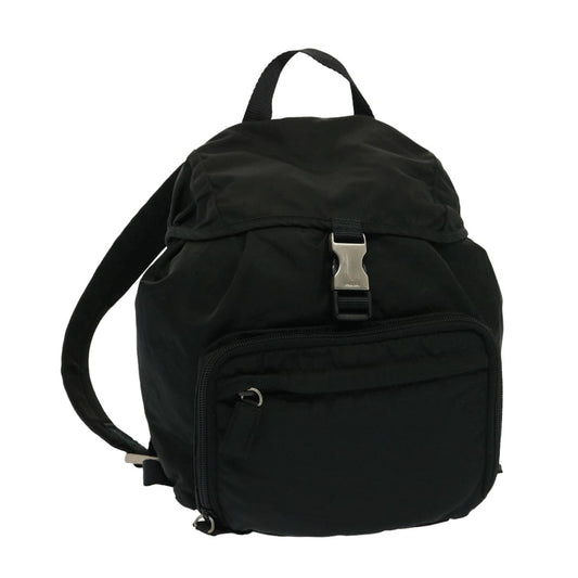 PRADA Shoulder Bag Nylon Black  yk13259