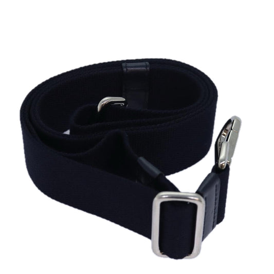 PRADA Adjustable Canapa Shoulder Strap Canvas 24.4""-46.1"" Navy  yk13317