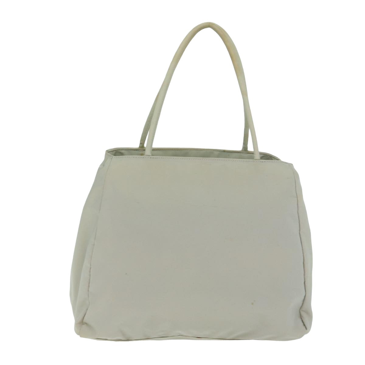 PRADA Hand Bag Nylon Gray  yk13351