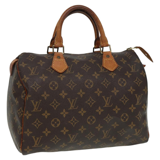 LOUIS VUITTON Monogram Speedy 30 Hand Bag M41526 LV yk13441