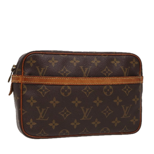 LOUIS VUITTON Monogram Compiegne 23 Clutch Bag M51847 LV yk13487