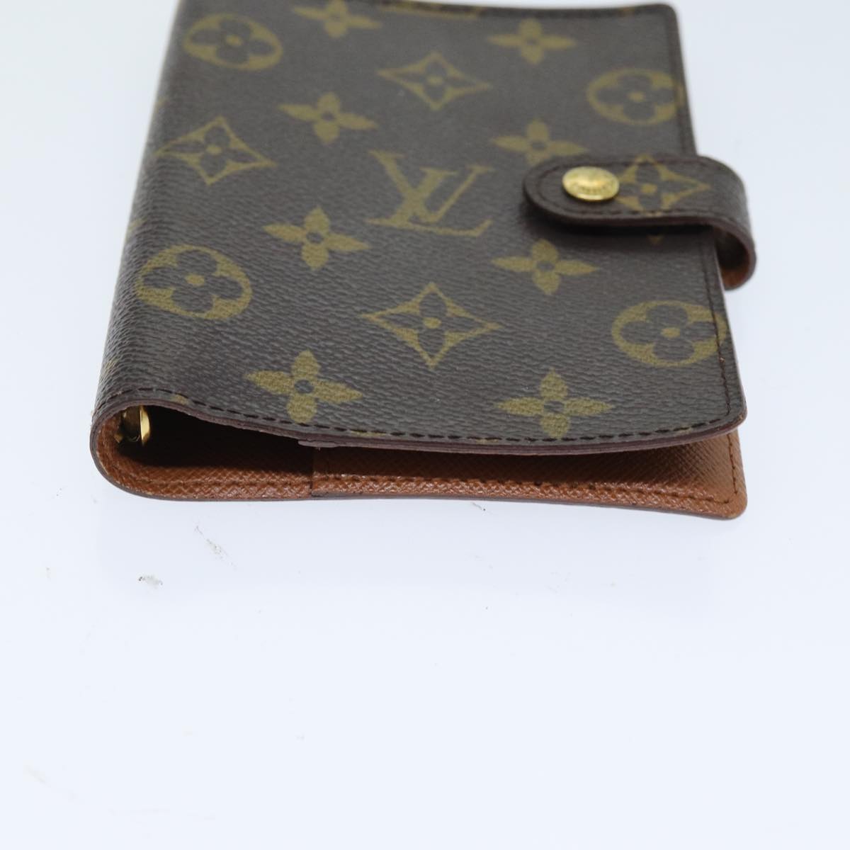 LOUIS VUITTON Monogram Agenda PM Day Planner Cover R20005 LV yk13522