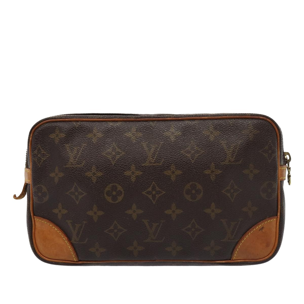 LOUIS VUITTON Monogram Marly Dragonne GM Clutch Bag M51825 LV yk13540