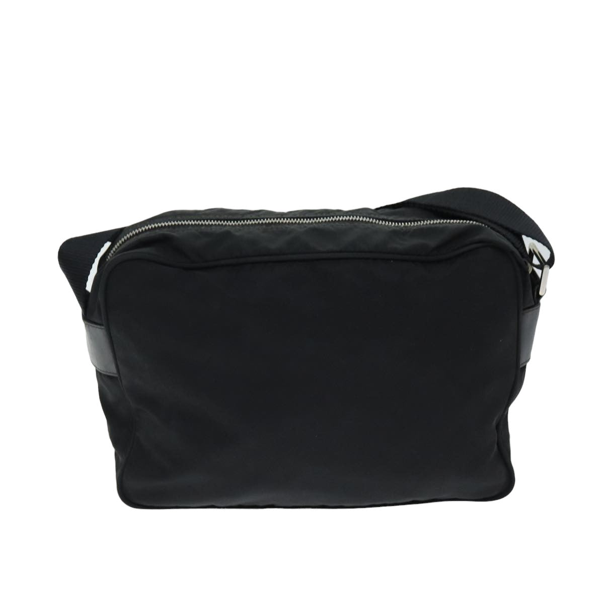 PRADA Shoulder Bag Nylon Black  yk13552