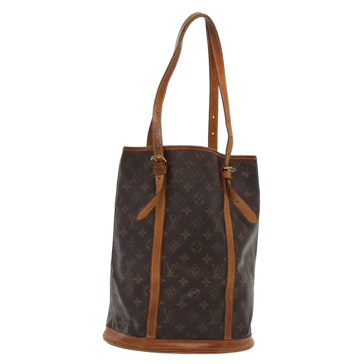 LOUIS VUITTON Monogram Bucket GM Shoulder Bag M42236 LV yk13586