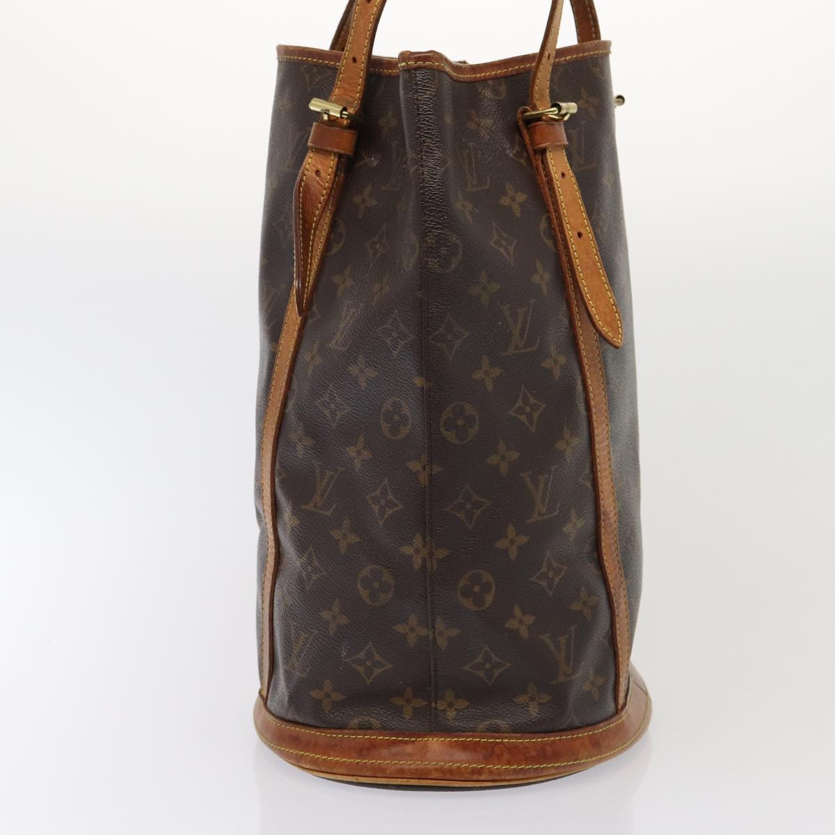 LOUIS VUITTON Monogram Bucket GM Shoulder Bag M42236 LV yk13586