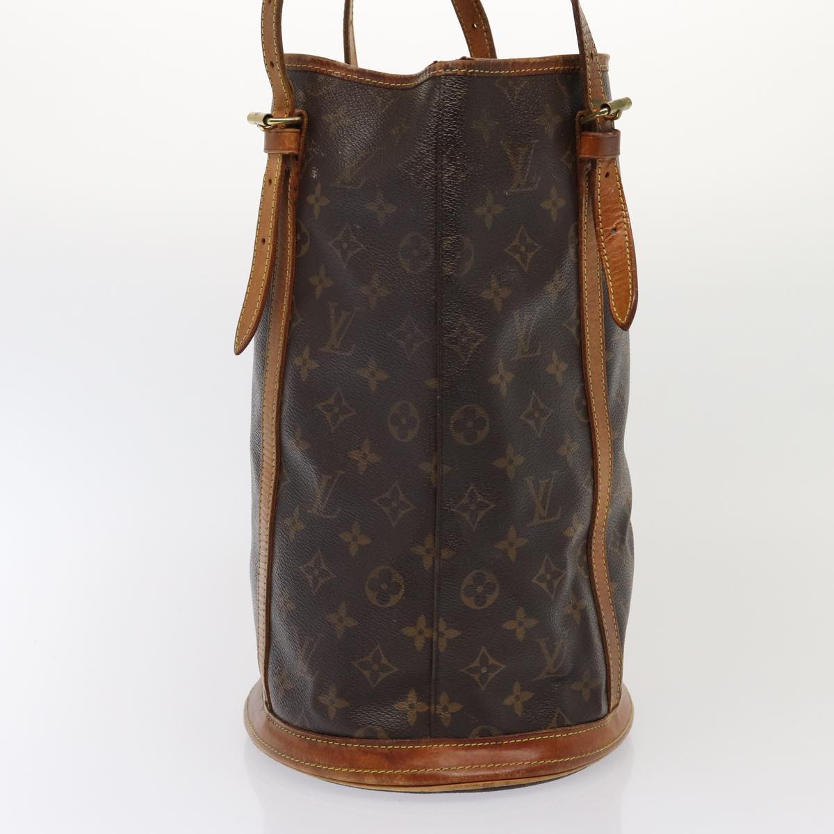 LOUIS VUITTON Monogram Bucket GM Shoulder Bag M42236 LV yk13586