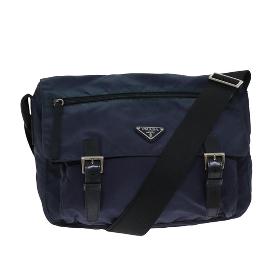 PRADA Shoulder Bag Nylon Purple  yk13589