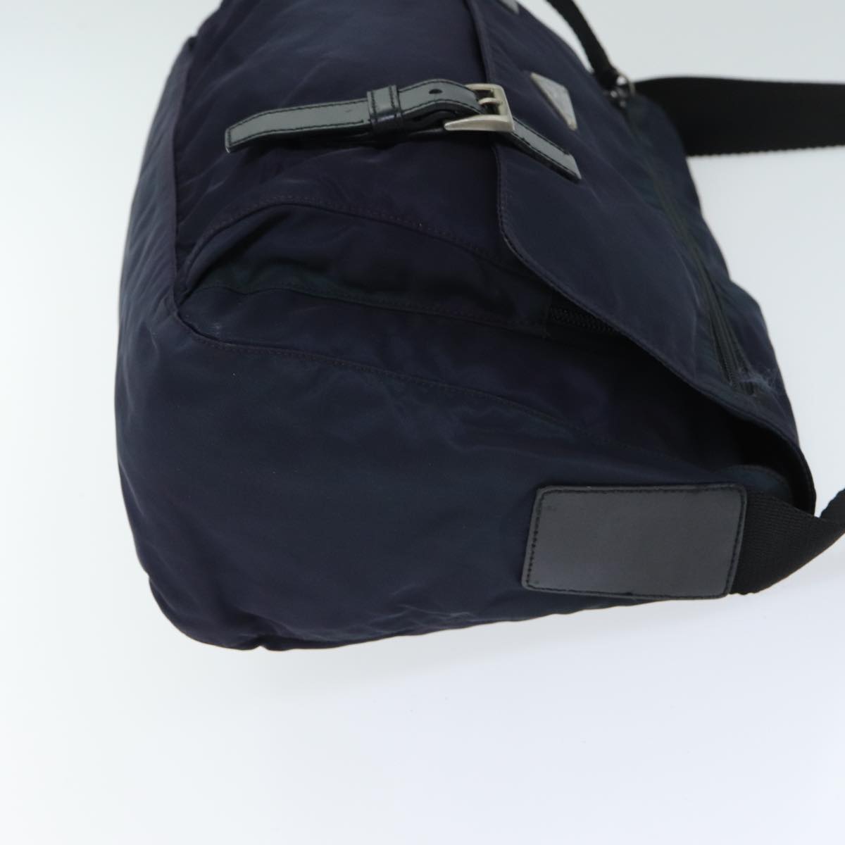 PRADA Shoulder Bag Nylon Purple  yk13589