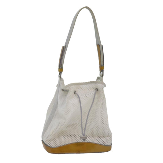 PRADA Sports Shoulder Bag Nylon White  yk13593