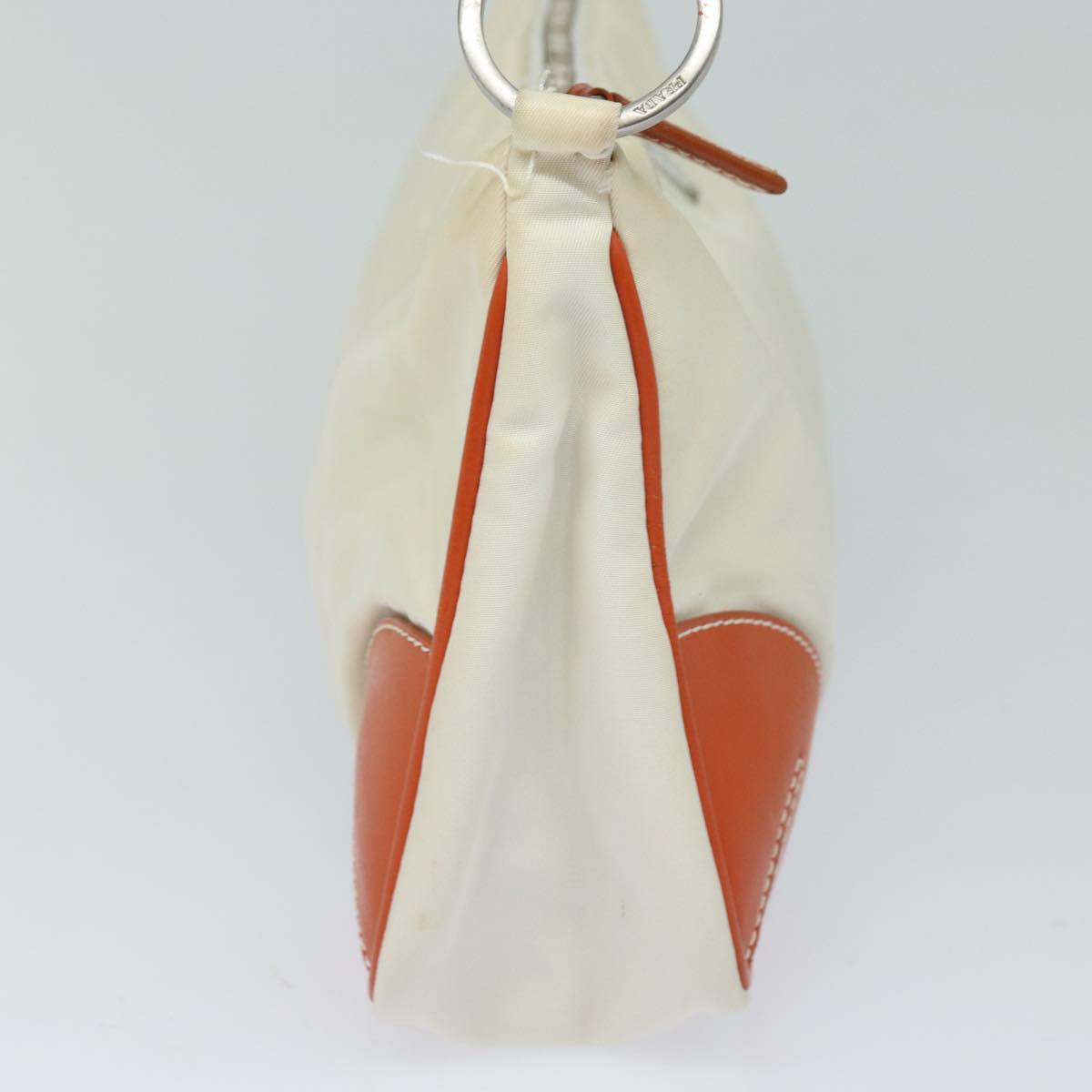 PRADA Shoulder Bag Nylon White  yk13603