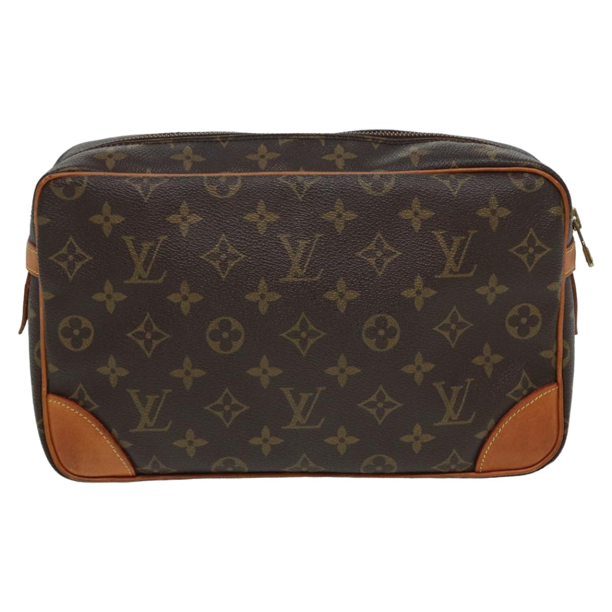 LOUIS VUITTON Monogram Compiegne 28 Clutch Bag M51845 LV yk13607