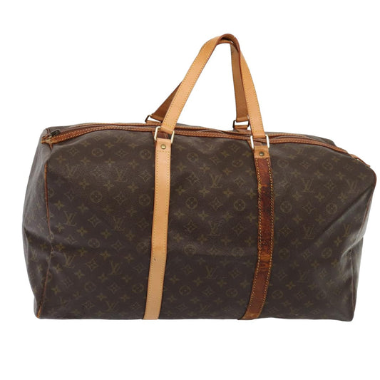LOUIS VUITTON Monogram Sac Souple 55 Boston Bag M41622 LV yk13643