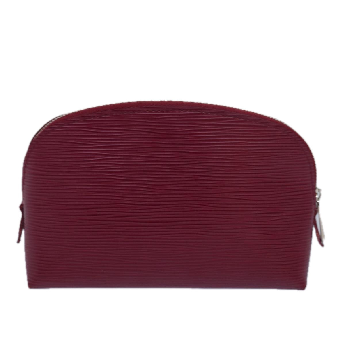 LOUIS VUITTON Epi Pochette Cosmetic PM Pouch Fuchsia M40641 LV yk13711