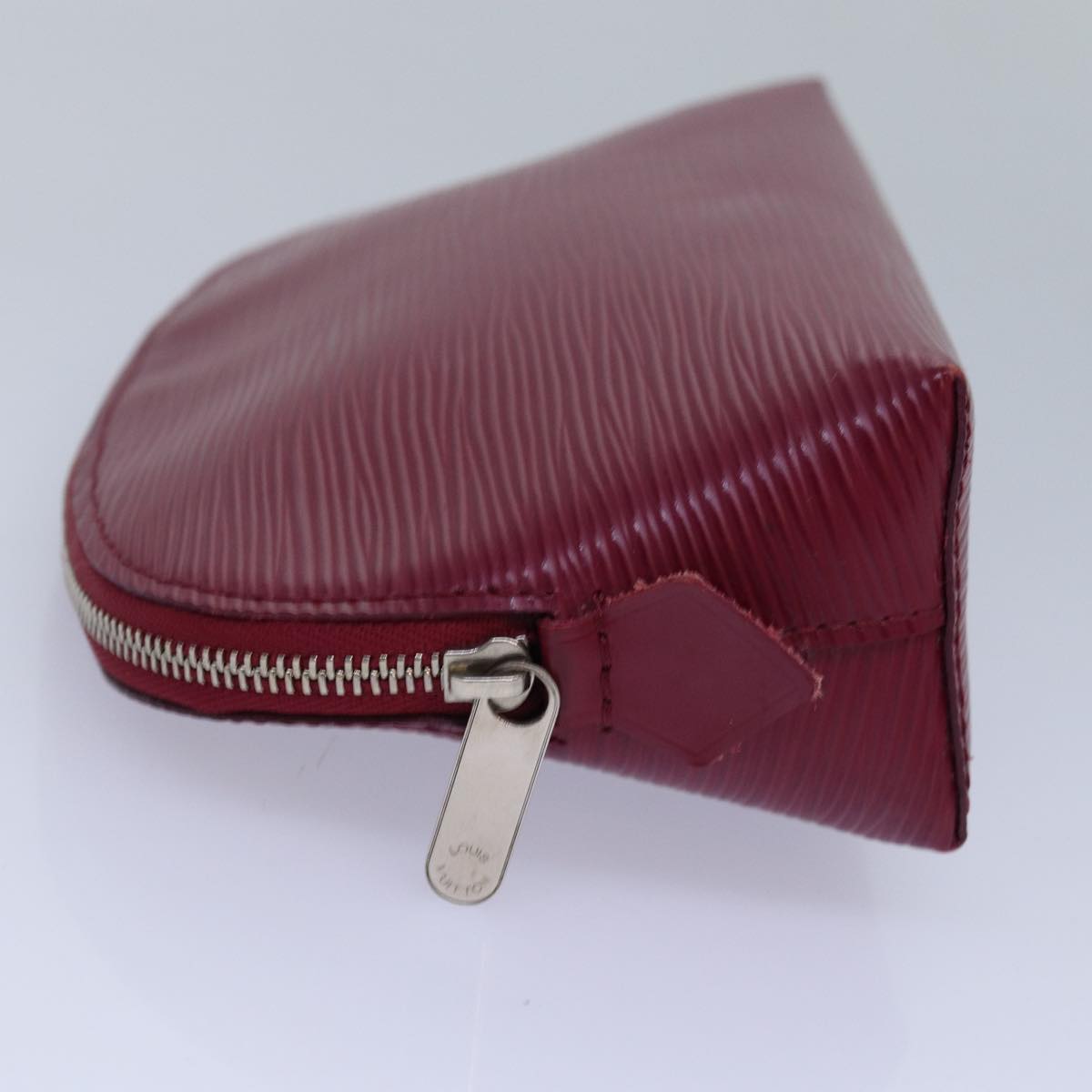 LOUIS VUITTON Epi Pochette Cosmetic PM Pouch Fuchsia M40641 LV yk13711