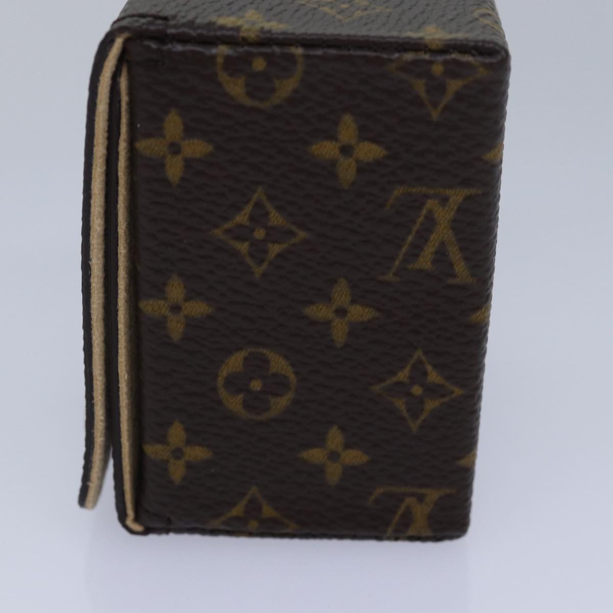 LOUIS VUITTON Monogram Jewelry Case LV yk13734