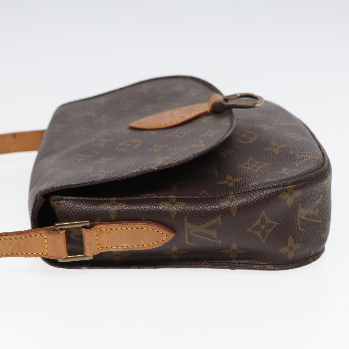 LOUIS VUITTON Monogram Saint Cloud GM Shoulder Bag M51242 LV yk13835
