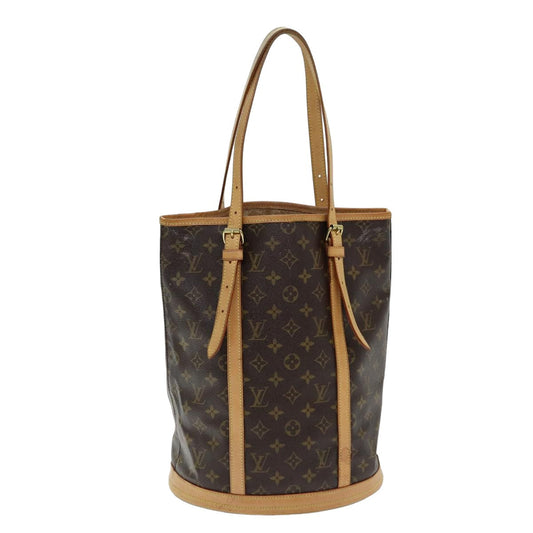 LOUIS VUITTON Monogram Bucket GM Shoulder Bag M42236 LV yk13851