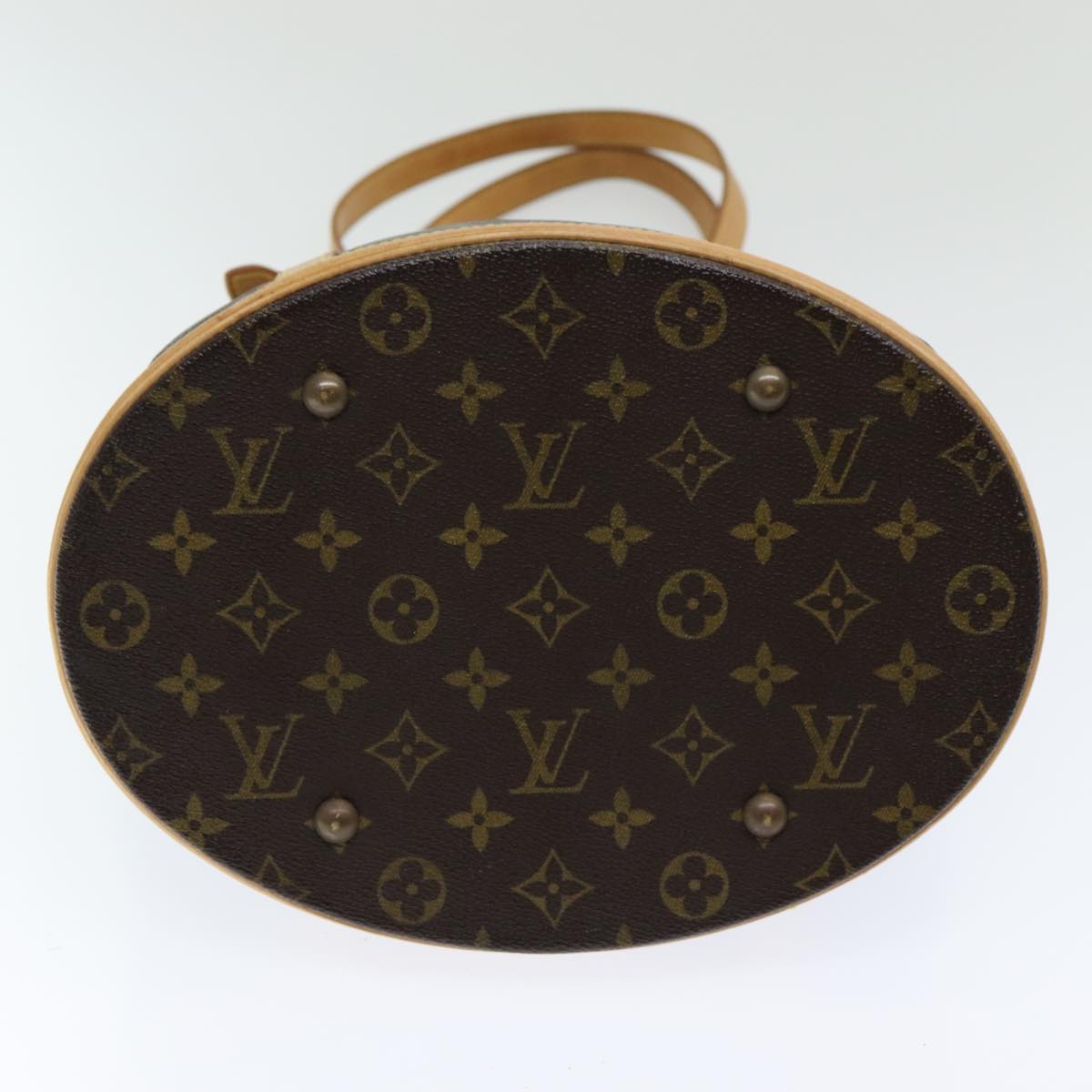 LOUIS VUITTON Monogram Bucket GM Shoulder Bag M42236 LV yk13851