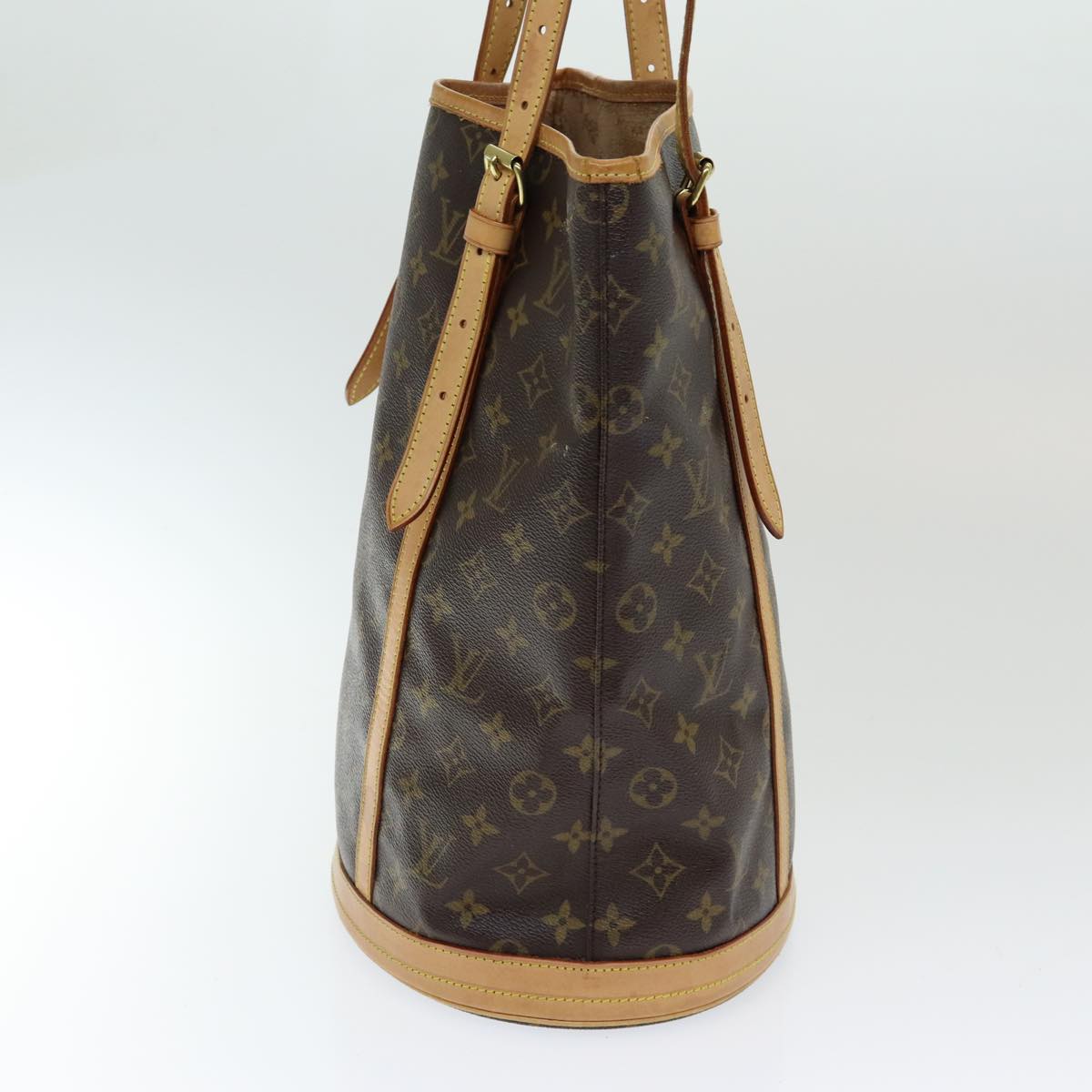 LOUIS VUITTON Monogram Bucket GM Shoulder Bag M42236 LV yk13851