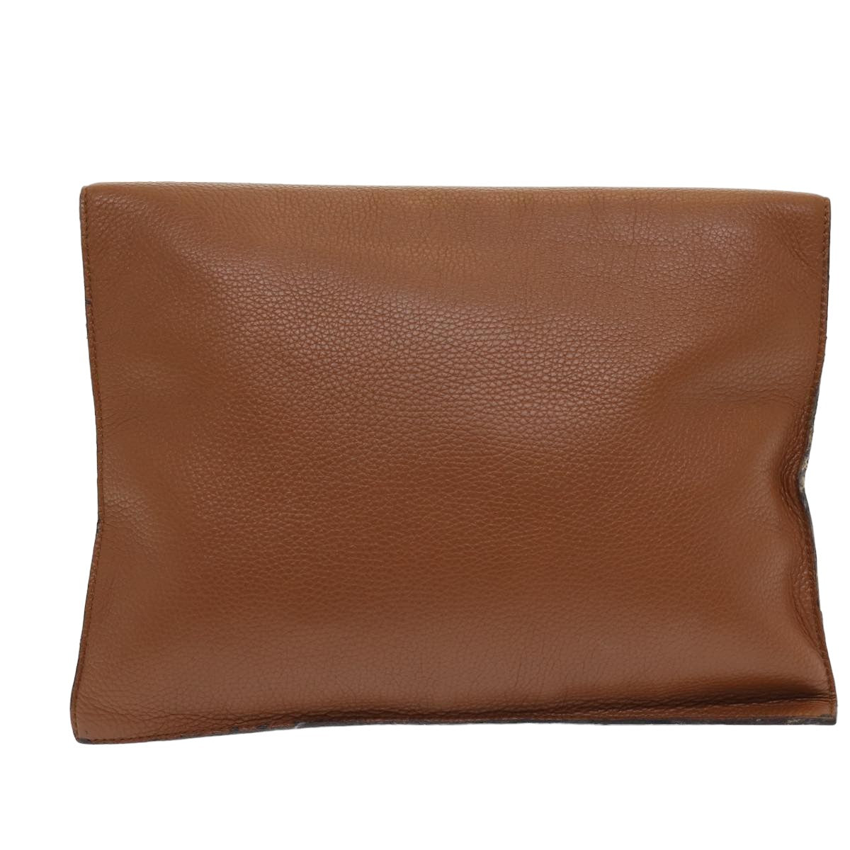 LOUIS VUITTON Taurillon Portfolio Clutch Bag Leather Brown LV yk13853
