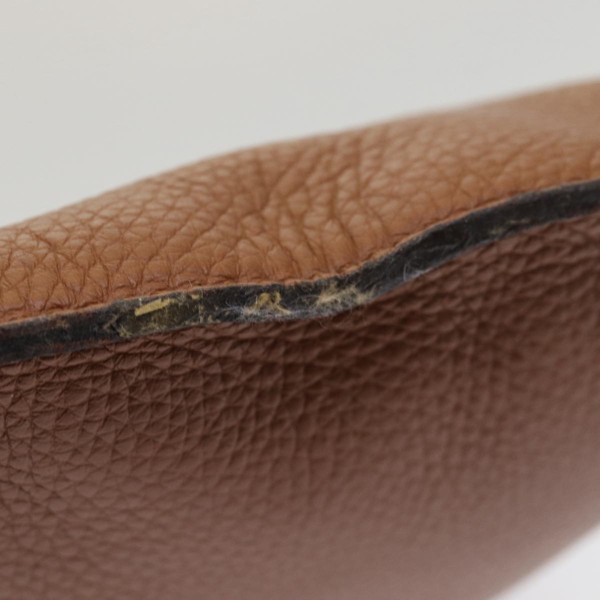 LOUIS VUITTON Taurillon Portfolio Clutch Bag Leather Brown LV yk13853