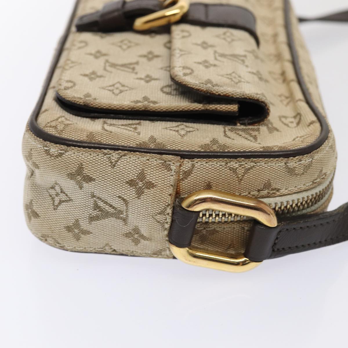 LOUIS VUITTON Monogram Mini Juliet MM Shoulder Bag Khaki M92218 LV yk13854