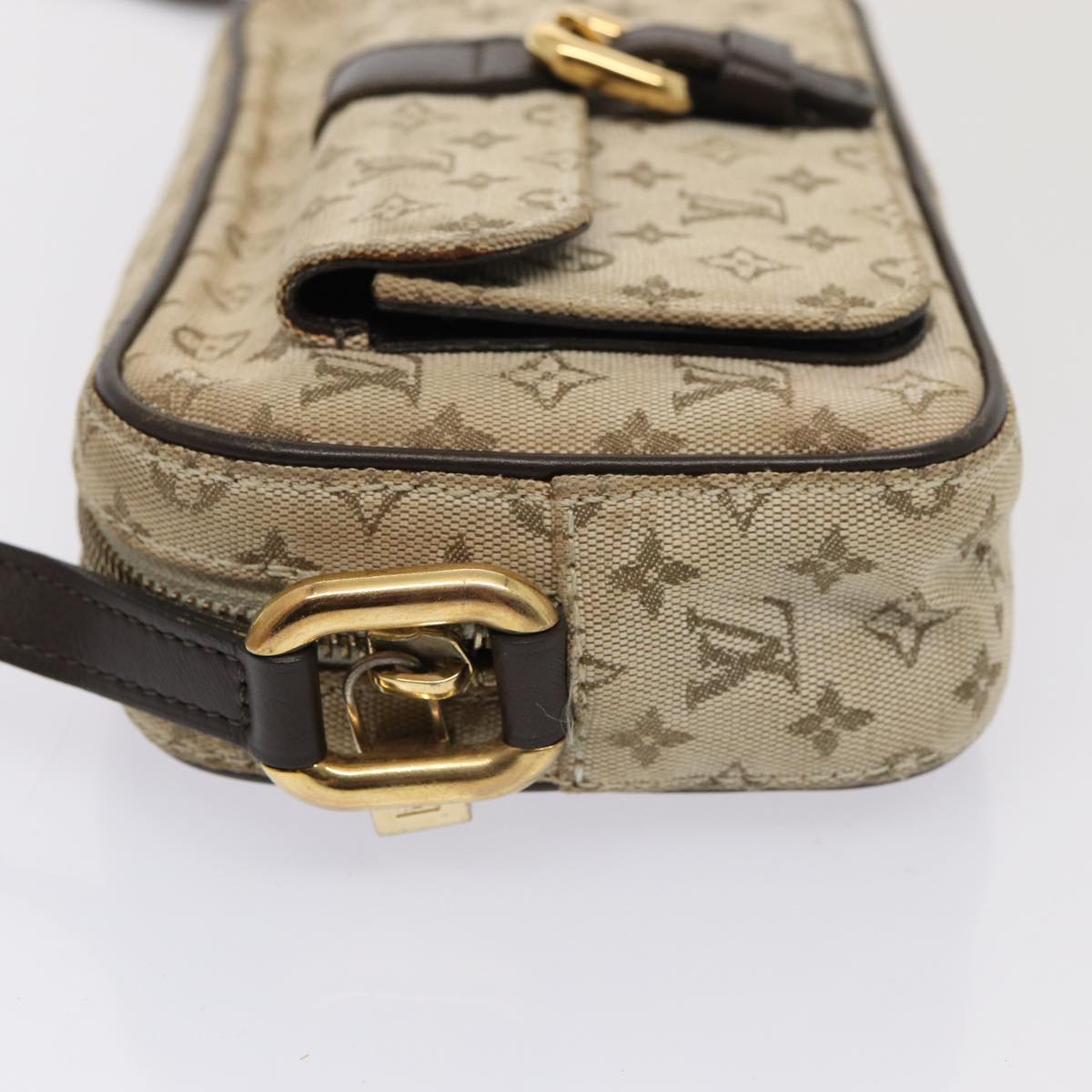 LOUIS VUITTON Monogram Mini Juliet MM Shoulder Bag Khaki M92218 LV yk13854